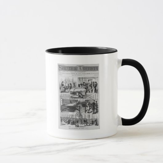Mühlen der Willimantic Leinenfirma Tasse (Rechts)