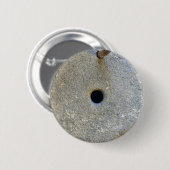 Mühlstein Mehl Weizen Getreidebrot Gräser Button (Vorne & Hinten)