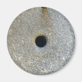 Mühlstein Mehl Weizen Getreidebrot Gräser Magnet (Vorne)