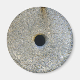 Mühlstein Mehl Weizen Getreidebrot Gräser Magnet