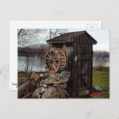 Mühlung über das Uferhaus Postkarte (Vorne/Hinten)