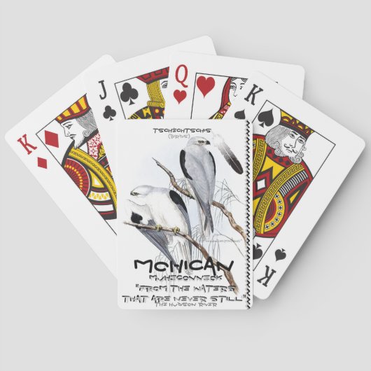 "Muhonneok~ die Gewässer, die nie still sind" Spielkarten (Rückseite)