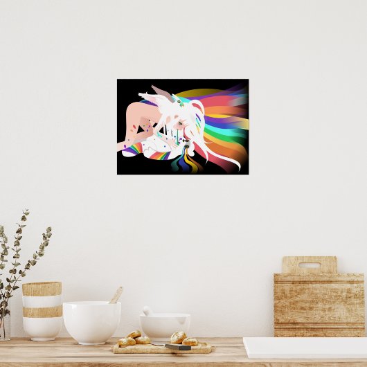 Muh's Atem Poster (Küche)