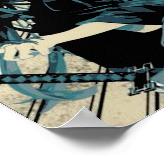 MUICHIRO DEMON SLAYER POSTER (Ecke)