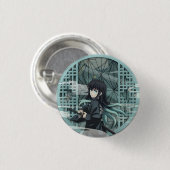 Muichiro Tokito Button (Vorne & Hinten)