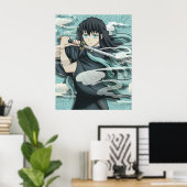 Muichiro Tokito Poster (Heimbüro)