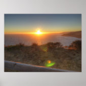 Muir Beach Sunset Poster (Vorne)