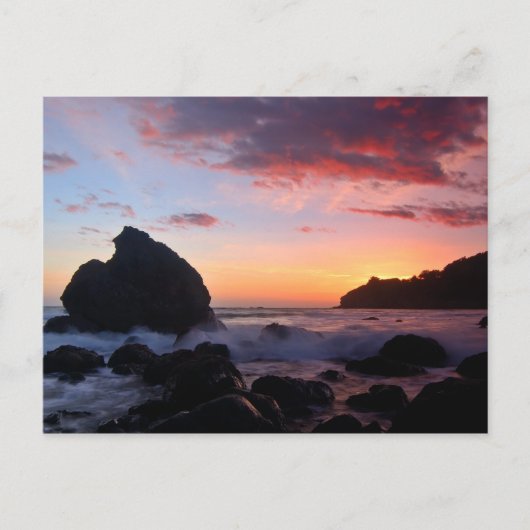 Muir Beach Sunset Postkarte (Vorderseite)