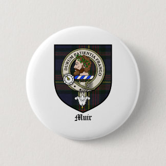 Muir Clan-Wappen-AbzeichenTartan Button