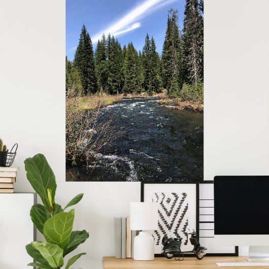 Muir Creek, Oregon Poster (Heimbüro)