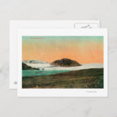 Muir Glacier und Icebergs in Alaska #2 Postkarte (Vorne/Hinten)