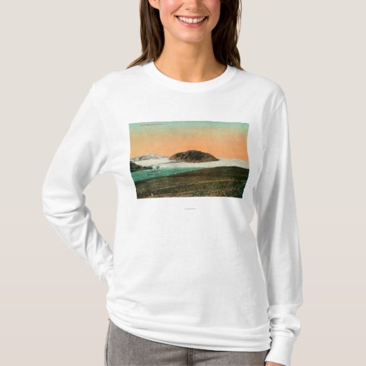Muir Gletscher und Eisberge in Alaska #2 T-Shirt (Vorderseite)