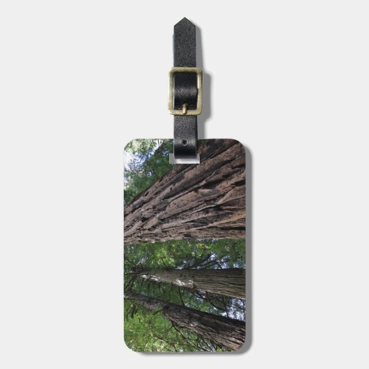 Muir Holz Gepäckanhänger (Vorderseite vertikal)