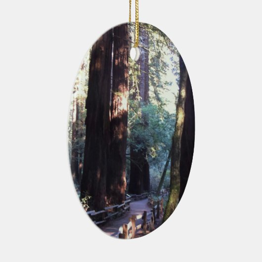 Muir Holz Keramikornament (Rechts)