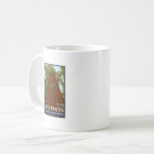 Muir Holz-nationales Monument 3 Kaffeetasse (Vorderseite Links)