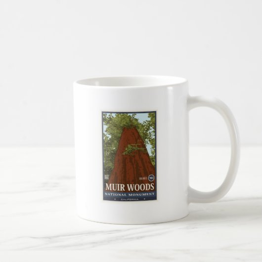 Muir Holz-nationales Monument 3 Kaffeetasse (Rechts)