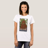 Muir Holz-nationales Monument 3 T-Shirt (Vorne ganz)