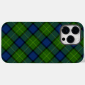Muir Moore tartan blau kariert Case-Mate iPhone Hülle (Rückseite (Horizontal))