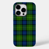 Muir Moore tartan blau kariert Case-Mate iPhone Hülle (Rückseite)