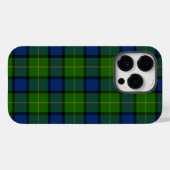 Muir Moore tartan blau kariert Case-Mate iPhone Hülle (Rückseite (Horizontal))