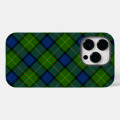 Muir Moore tartan blau kariert Case-Mate iPhone Hülle (Rückseite (Horizontal))