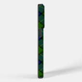 Muir Moore tartan blau kariert Case-Mate iPhone Hülle (Rückseite / Rechts)