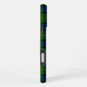 Muir Moore Tartan grün blau Karo iPhone Hülle (Rechte Seite)