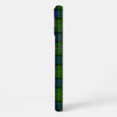 Muir Moore Tartan grün blau Karo iPhone Hülle (Linke Seite)