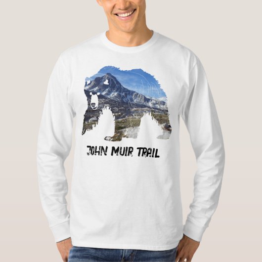 Muir Pass - John Muir Trail Anpassbarer T - Shirt (Vorderseite)