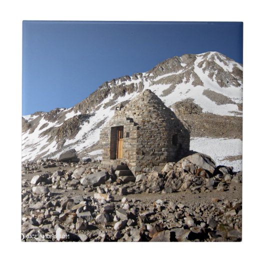 Muir Pass - John Muir Trail - Sierra Nevada Fliese (Vorderseite)
