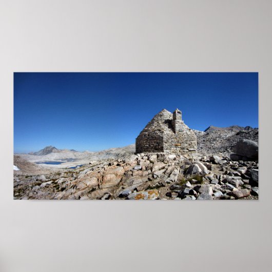 Muir Pass / Muir Hut - John Muir Trail Poster (Vorne)