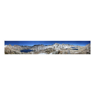 Muir Pass Panorama from Oove - John Muir Trail Fotodruck