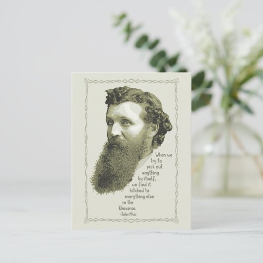 Muir Universe Postkarte (Stehend Vorderseite)