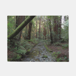 Muir Woods Bach Waldlandschaft Fußmatte