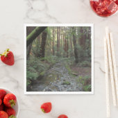 Muir Woods Bach Waldlandschaft Serviette (Beispiel)