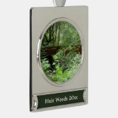 Muir Woods Bridge I Banner-Ornament Silber (Rechts)