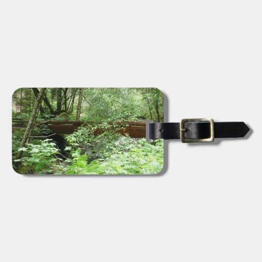 Muir Woods Bridge I Gepäckanhänger (Vorderseite horizontal)