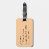 Muir Woods Bridge I Gepäckanhänger (Rückseite vertikal)