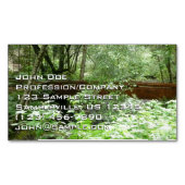 Muir Woods Bridge I Magnetische Visitenkarte (Vorderseite)