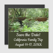 Muir Woods Bridge I Magnetkarte (Vorne/Hinten)