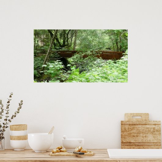 Muir Woods Bridge I Poster (Küche)
