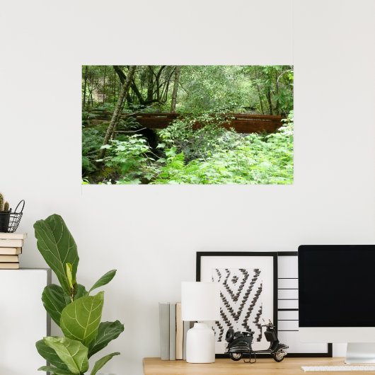 Muir Woods Bridge I Poster (Heimbüro)