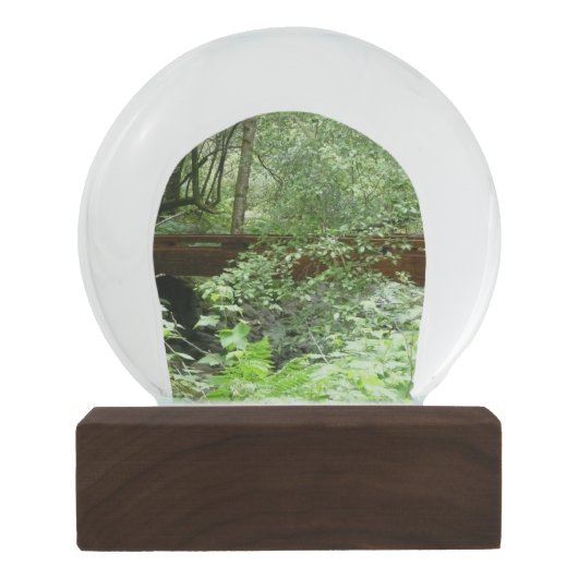 Muir Woods Bridge I Schneekugel (Rückseite)