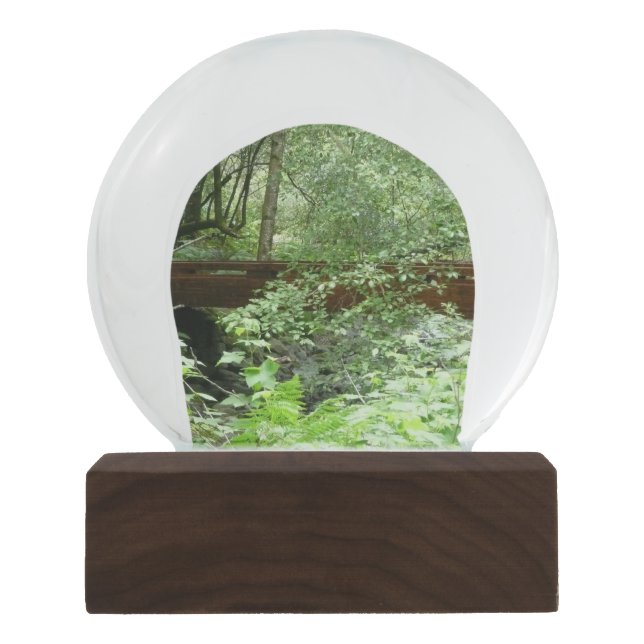 Muir Woods Bridge I Schneekugel (Vorderseite)