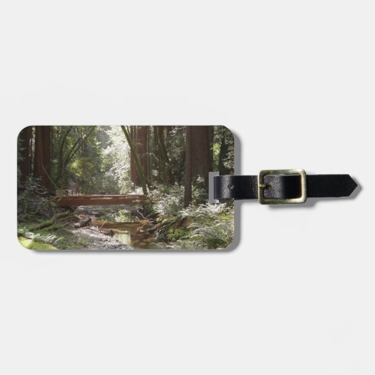 Muir Woods Bridge II Gepäckanhänger (Vorderseite horizontal)