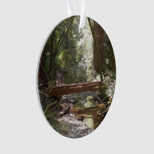 Muir Woods Bridge II Ornament (Vorderseite)