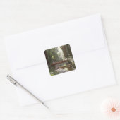 Muir Woods Bridge II Quadratischer Aufkleber (Umschlag)