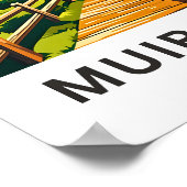 Muir Woods California Travel Print Poster (Ecke)