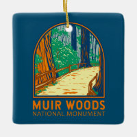 Muir Woods National Monument California Emblem
