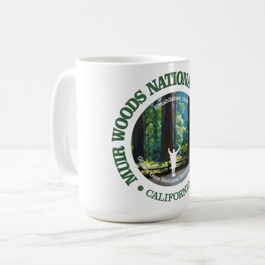 Muir Woods National Monument Kaffeetasse (Vorderseite Links)